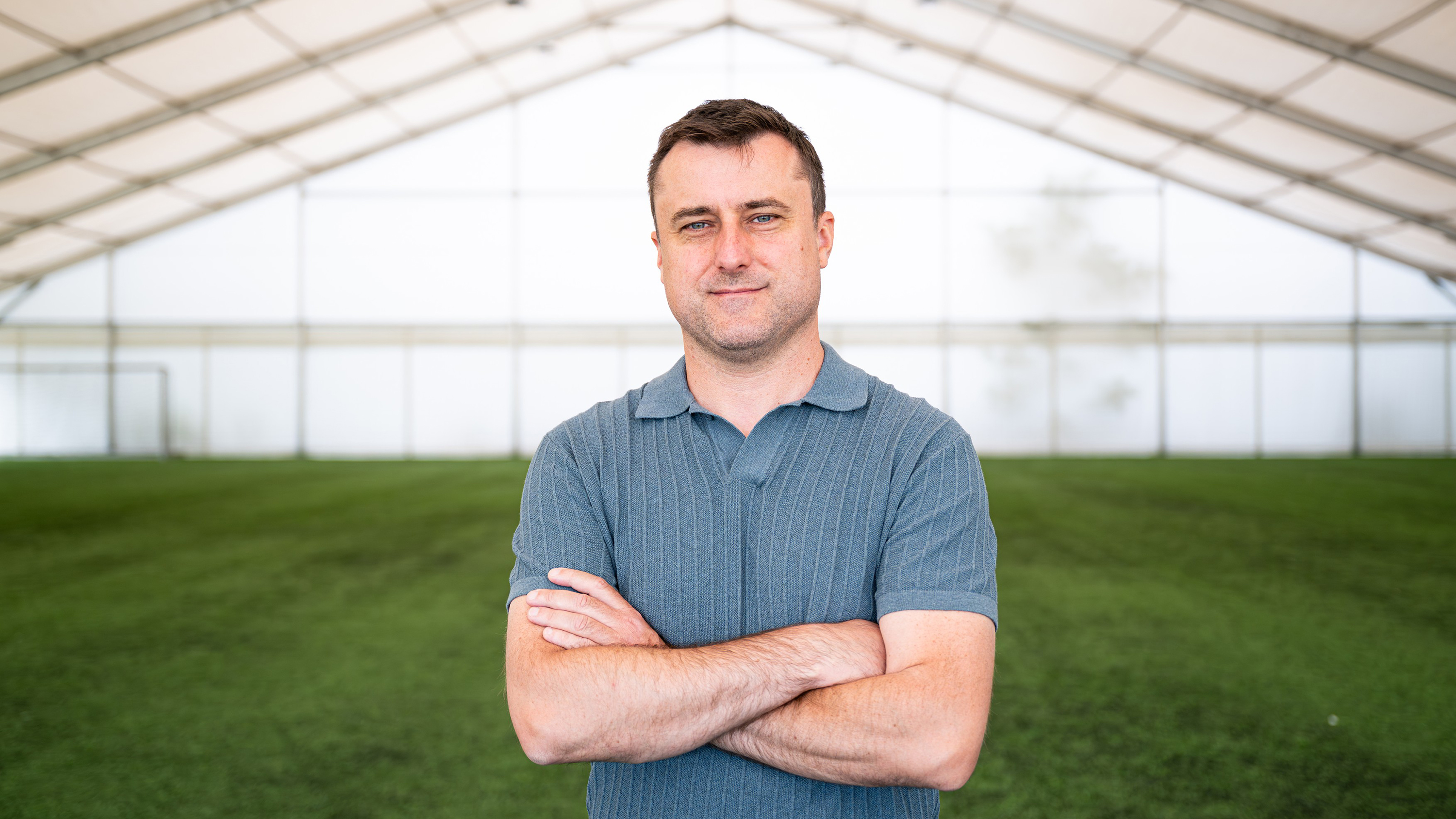 Interjú Gáncsos Andrással 2026. június 8-án az MLSZ Székházban.